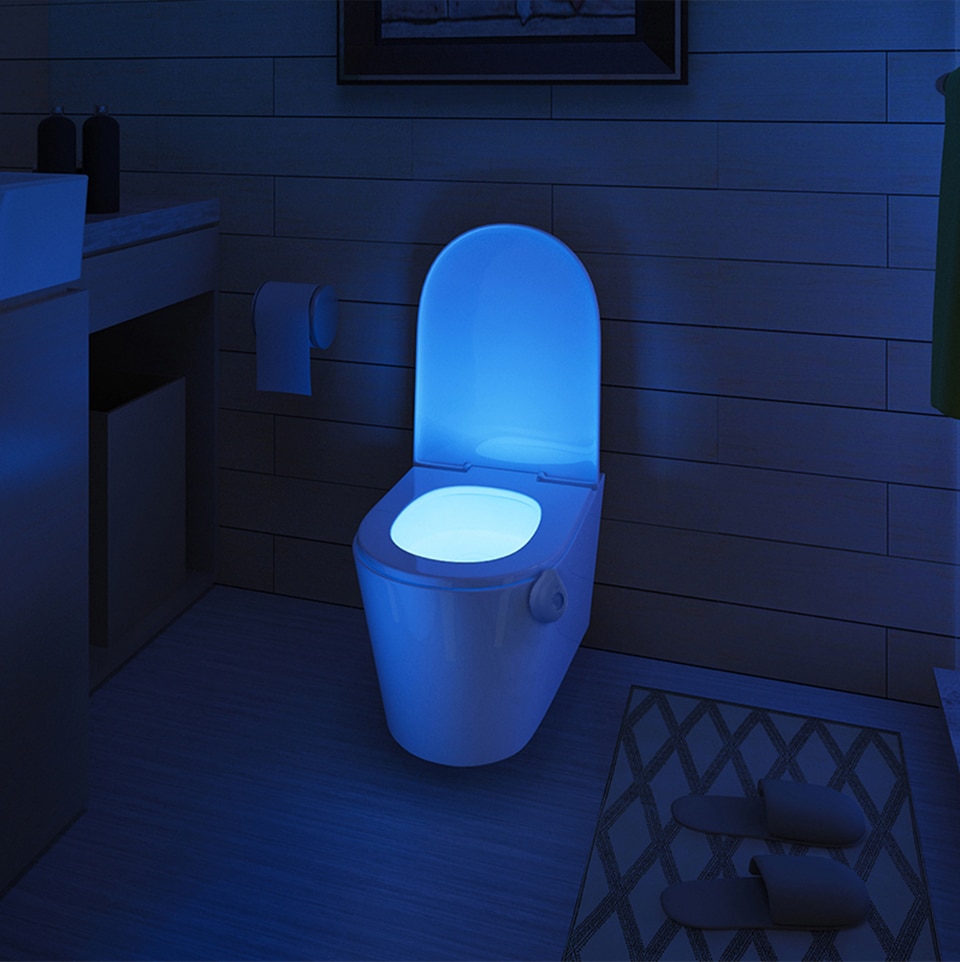 Интересное на AliExpress: подсветка для туалета