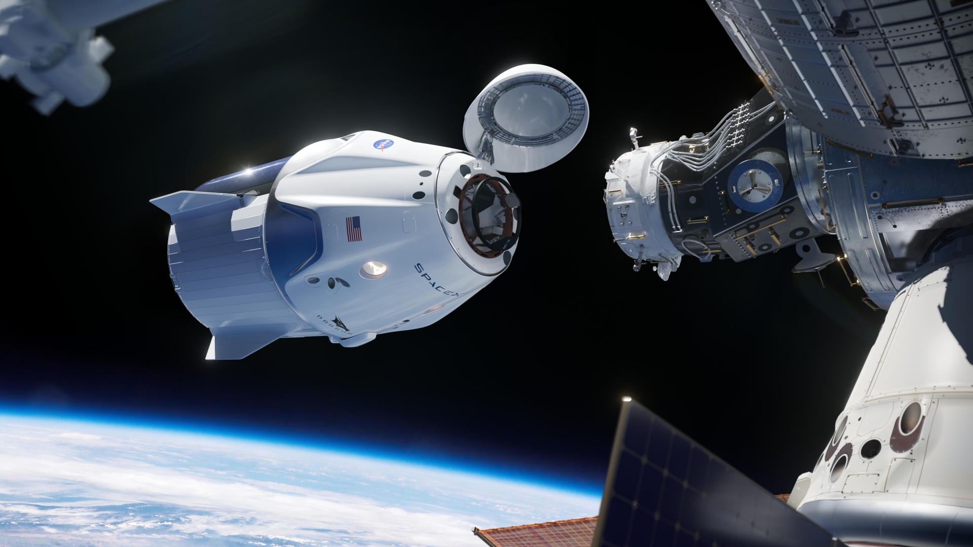 Корабль Crew Dragon с непрофессиональными астронавтами вышел на орбиту