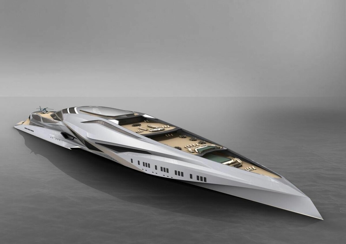 Для ОАЭ строят самую большую в мире роскошную яхту