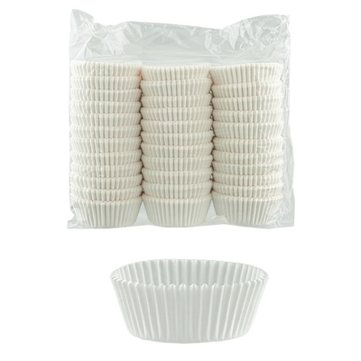 Бумага (тарталетка) h25d50 мм 1000 шт/уп круглая БЕЛАЯ