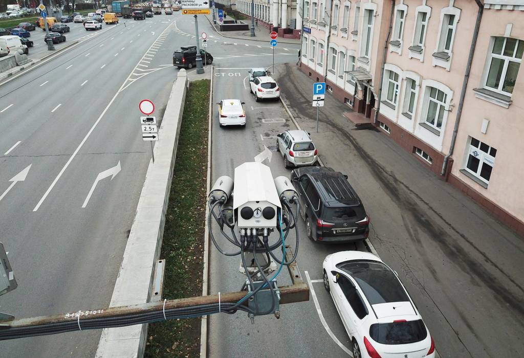 В Москве появились камеры, фиксирующие новый вид нарушений