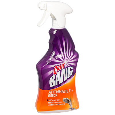 Средство чистящее от налета и ржавчины 750 мл АНТИНАЛЕТ+БЛЕСК курок