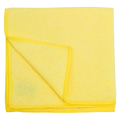 Салфетка микроволоконная (микрофибра) ДхШ 360х360 мм МИКРОТАФФ БЭЙС ЖЕЛТАЯ ''VILEDA'' 1/5/100