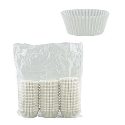 Бумага (тарталетка) h30d50 мм 1000 шт/уп круглая БЕЛАЯ