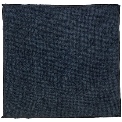 Салфетка микроволоконная (микрофибра) ДхШ 290х290 мм без упаковки ЧЕРНАЯ ''TEXTOP'' 1/50/300